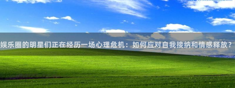 壹号平台下载：娱乐圈的明星们正在经历一场心理危机：如何应对自我接纳和情感释放？