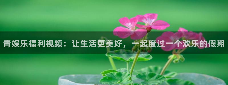西安凯发：青娱乐福利视频：让生活更美好，一起度过一个欢乐的假期